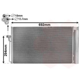 VAN WEZEL BMW Condensador, ar condicionado 06005273