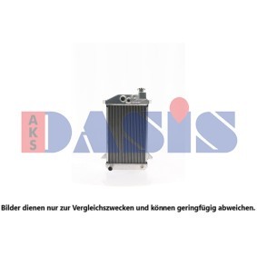 AKS DASIS TRIUMPH Radiador, arrefecimento do motor 020054AL