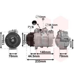 Compressor, ar condicionado 3000K277