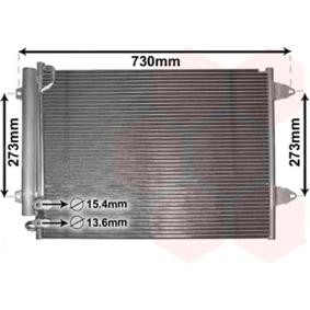 VAN WEZEL VW Condensador, ar condicionado 58005225