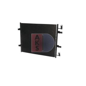 AKS DASIS OPEL Condensador, ar condicionado 182034N