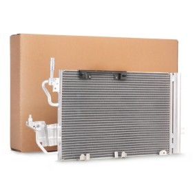 DELPHI OPEL Condensador, ar condicionado TSP0225616