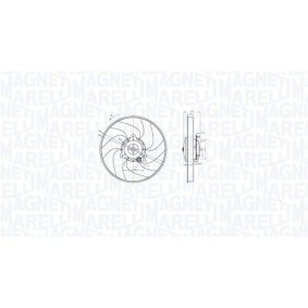MAGNETI MARELLI IVECO Radiador, arrefecimento do motor 350213373003