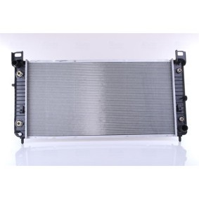 NISSENS HUMMER Radiador, arrefecimento do motor 69091