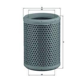 MAHLE ORIGINAL VOLVO 66 autopeças: Filtro de ar LX 130