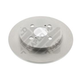 MAPCO Peças: Disco de travão 25233