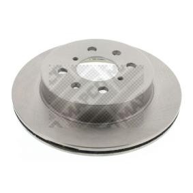 MAPCO Peças: Disco de travão 25596