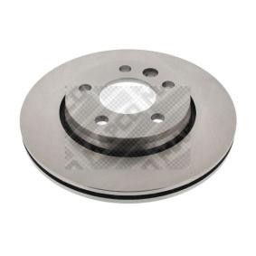 MAPCO Peças: Disco de travão 25755