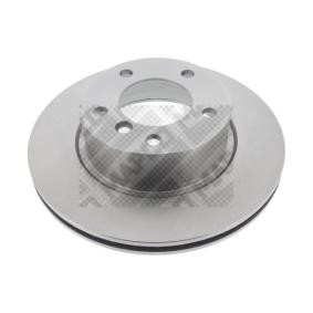 MAPCO Peças: Disco de travão 25761