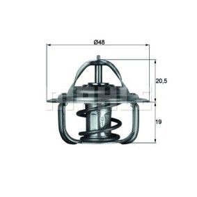 BEHR THERMOT-TRONIK WARTBURG Termóstato, líquido de refrigeração TX 1 83D