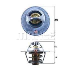 BEHR THERMOT-TRONIK LOTUS Termóstato, líquido de refrigeração TX 70 82
