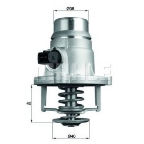 MAHLE ORIGINAL ROLLS-ROYCE Termóstato, líquido de refrigeração TM 27 105
