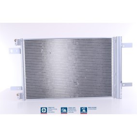 NISSENS OPEL Condensador, ar condicionado 940458