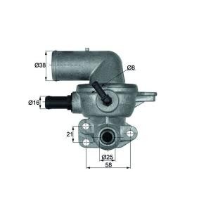 MAHLE ORIGINAL CHRYSLER Termóstato, líquido de refrigeração TI 133 88D