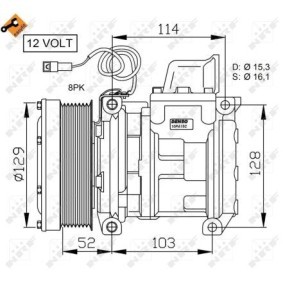 Compressor, ar condicionado 32819G