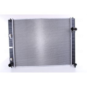 NISSENS INFINITI Radiador, arrefecimento do motor 681208