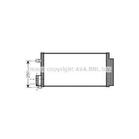 Condensador, ar condicionado ALA5116D
