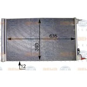Condensador, ar condicionado 8FC 351 307-634