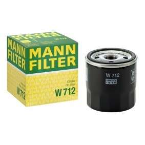 Filtro de óleo W 712 de MANN-FILTER