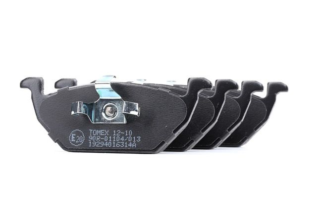 OEM 6R0698151A TOMEX brakes Jogo de pastilhas para travão de disco TX 12-10 para VW, AUDI, SEAT, SMART, SKODA