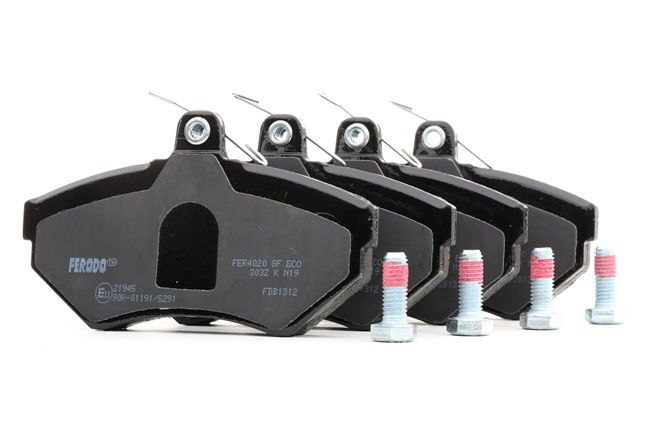 - set di 4 pastiglie disco febi bilstein 16046 pastiglie freno anteriore SEAT,