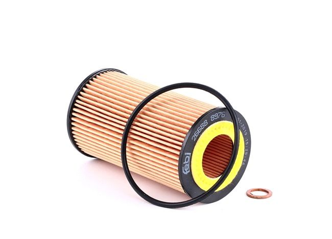 OEM 11422247018 FEBI BILSTEIN Filtro de óleo 26688 para BMW, MAZDA, MINI, JEEP, ALPINA