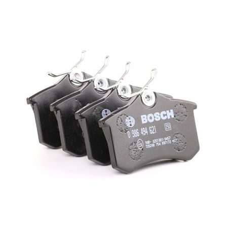 OEM 1J0698451A BOSCH Jogo de pastilhas para travão de disco 0 986 494 621 para VW, AUDI