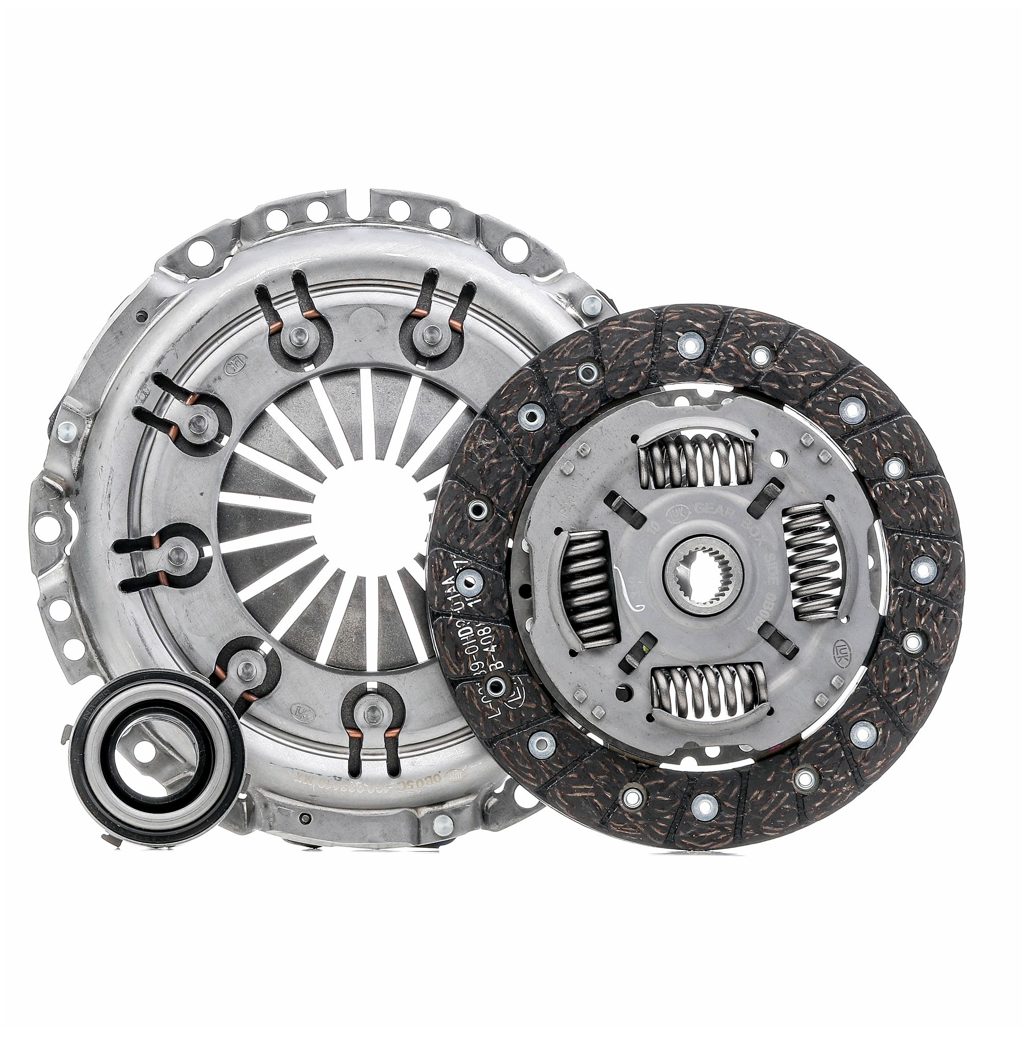 Kit Frizione LUK 623318200 - Disco, Spingidisco E Cuscinetto ReggeSpinta - Diametro 230mm Per Motori Con Volano Bimassa