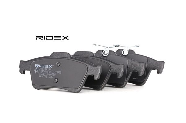 RIDEX Jogo de pastilhas para travão de disco 402B0008