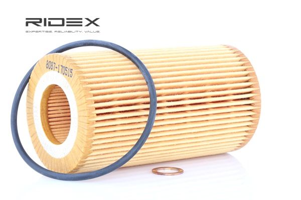OEM 11422247018 RIDEX Filtro de óleo 7O0072 para BMW, MAZDA, MINI, JEEP, ALPINA