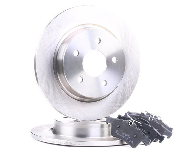 Brake kit for VOLVO S40 II (MS, 544) 2.0 D (136 HP from 2004 )