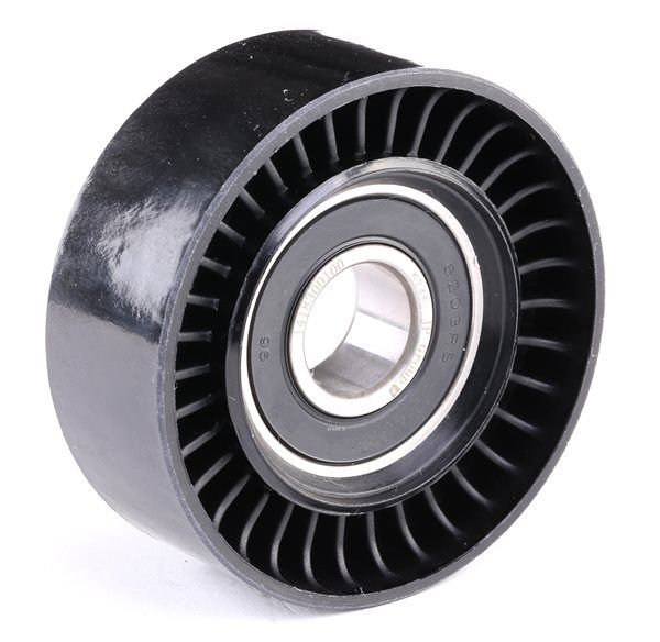V-ribbed belt. Tensioning pulley