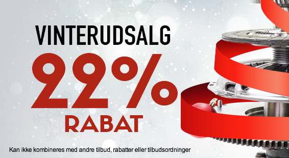 Bedste tilbud: 22% rabat på autodele, som du elsker så meget