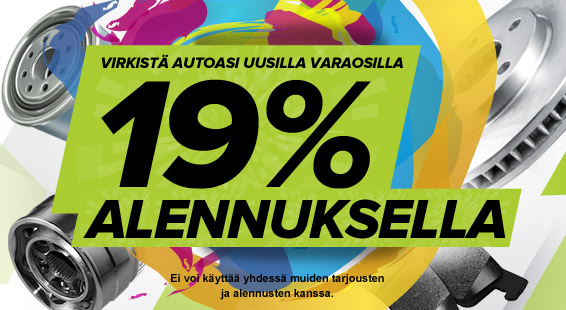 Parhaat tarjoukset: 19% alennuksen varaosat, että rakastat niin paljon