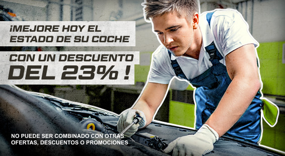 23% DE DESCUENTO en piezas de repuesto