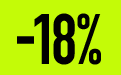 18% rabatt