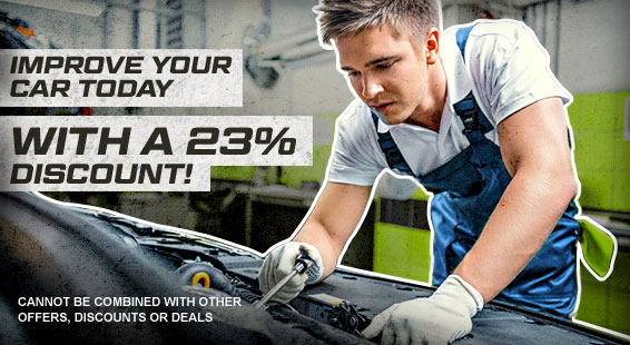 Best offers: 23% discount on auto parts that you love so much