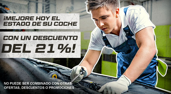 Las mejores ofertas: 21% de descuento en repuestos de coches