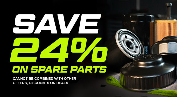 Best offers: 24% discount on auto parts that you love so much