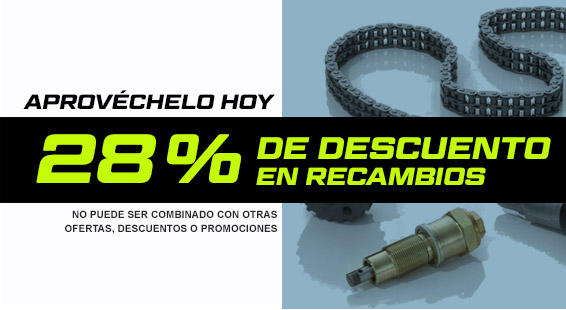 Las mejores ofertas: 28% de descuento en repuestos de coches