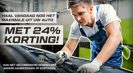 De beste aanbiedingen: 24% korting op onderdelen